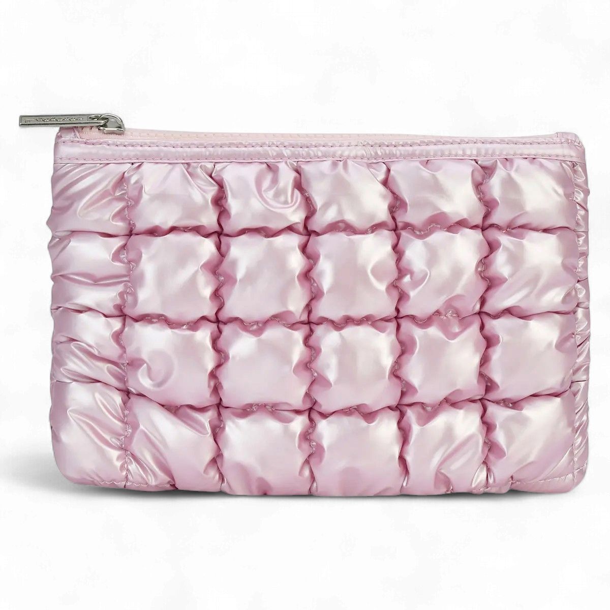 Icy Rose Puffer Pouch
