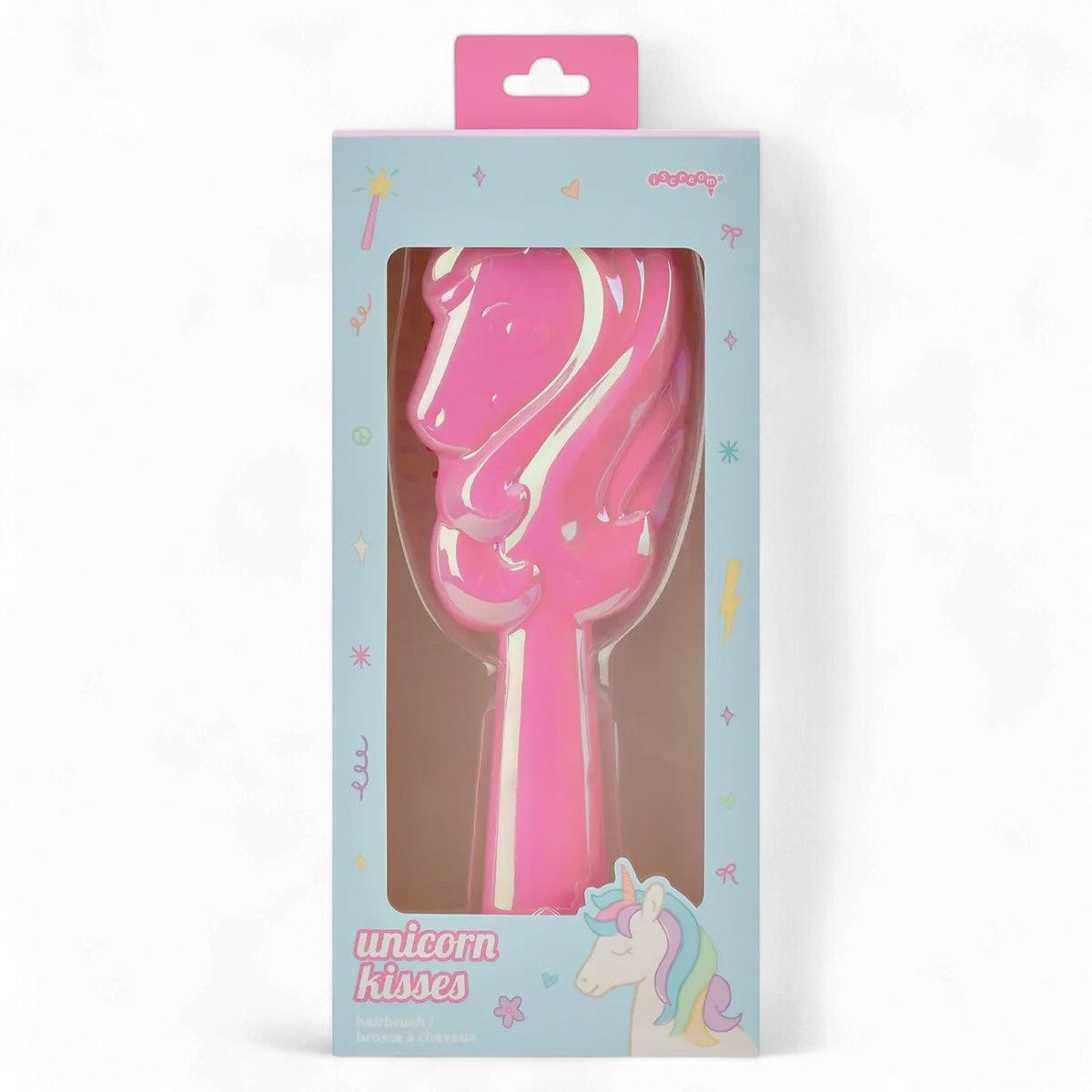 Unicorn Kisses Hair Brush