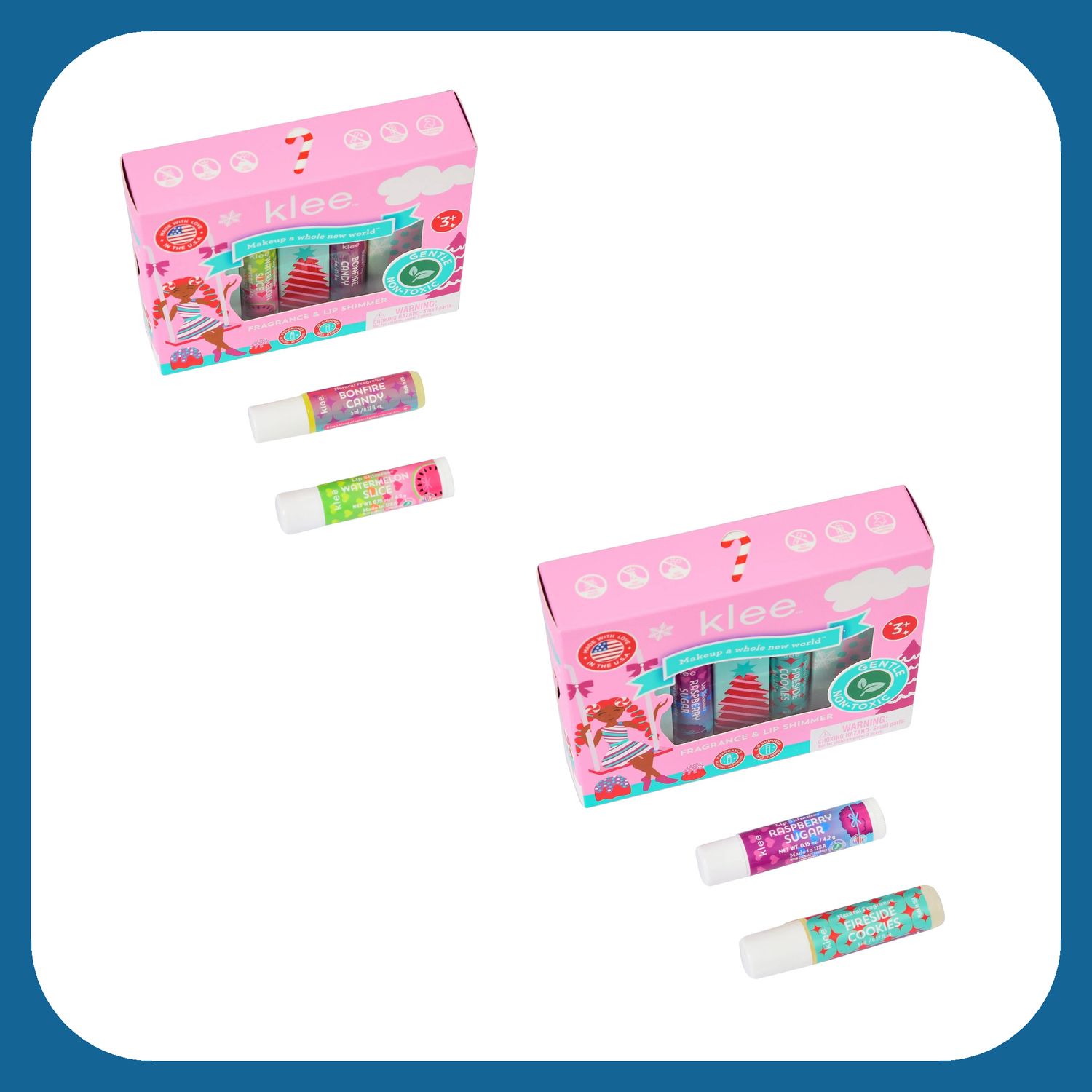 Holiday Fragrance and Lip Shimmer Dup