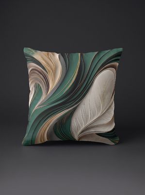 Vibrant Curves Pillows