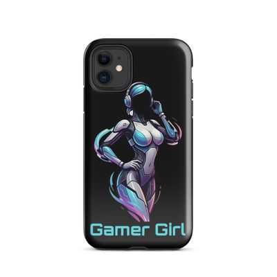 Gamer Girl Blue Tough Case for iPhone®