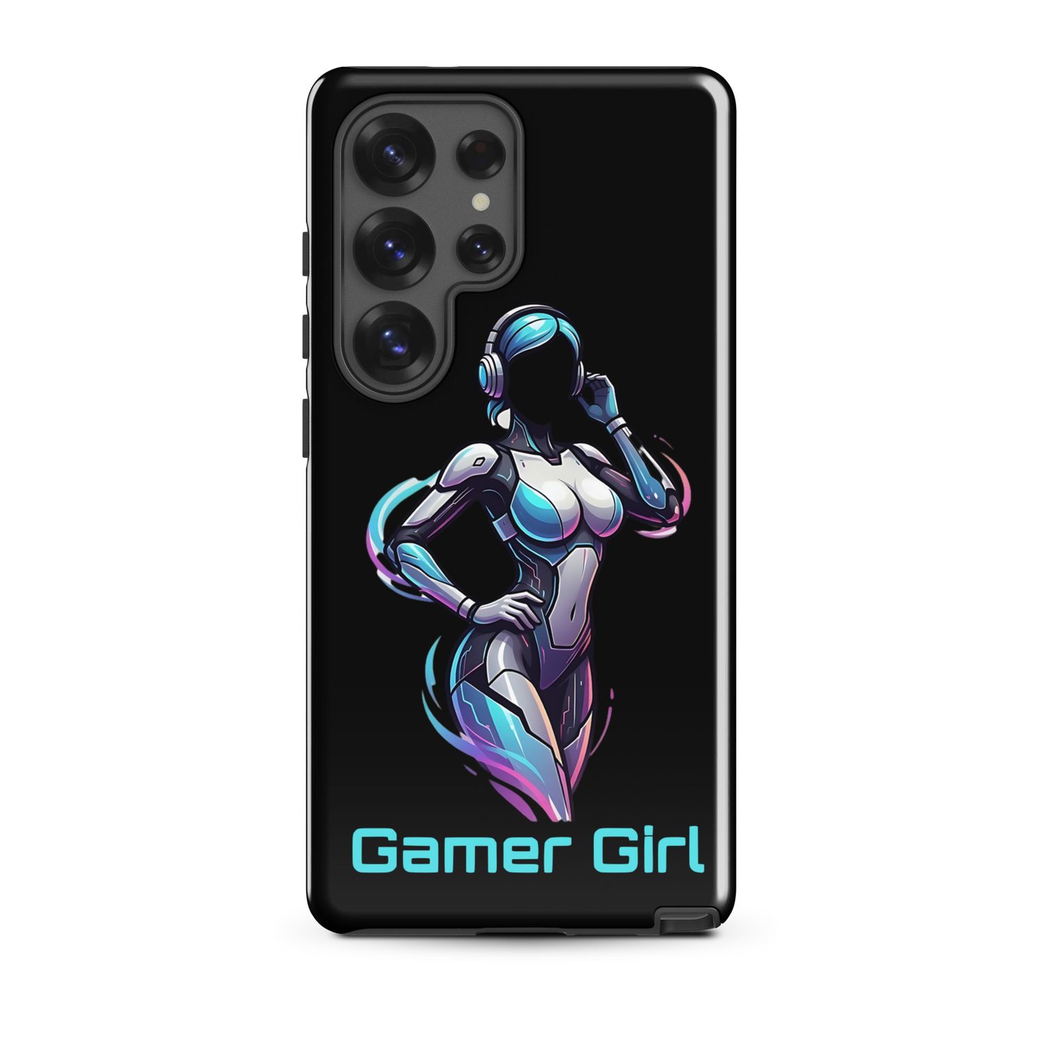 Gamer Girl Blue Tough case for Samsung®, Size: Samsung Galaxy S25 Ultra