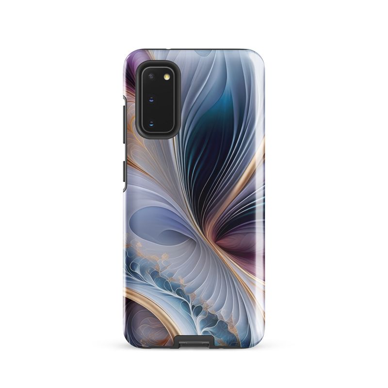 Serenity Flow - Pastel Blues and Purples Abstract Art