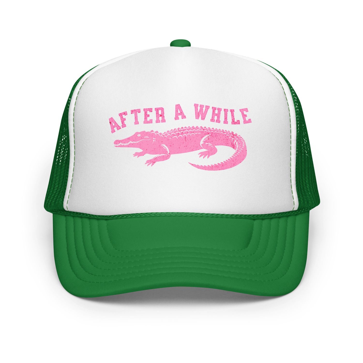 After A While Crocodile, Color: Kelly/ White/ Kelly