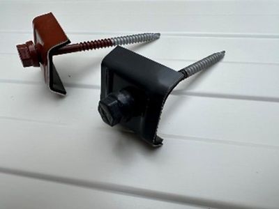 Kit fixation bois pour panneau sandwich 40mm 6.5x150