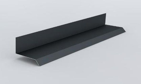 Bande de rive contre mur