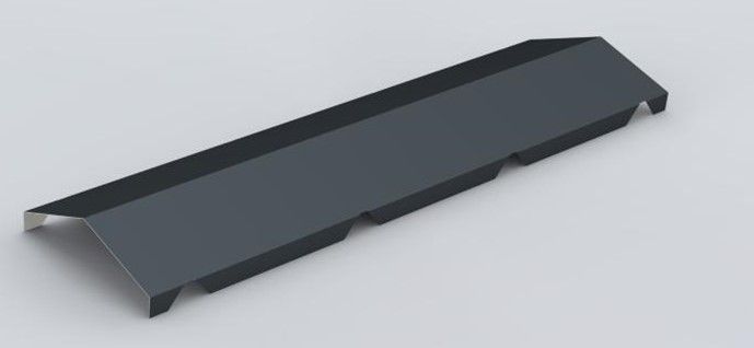 Faitière double crantée