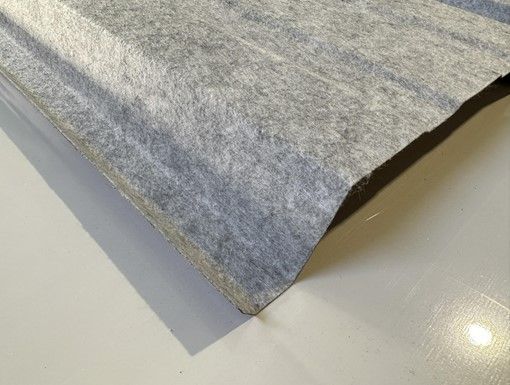 Tôle feutrine 1er choix noir ral 9005