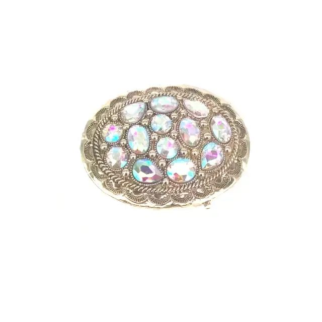SW Belt Buckle Rhinestone