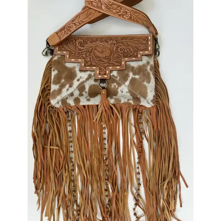 Boho Bronco Dixie Tan Crossbody