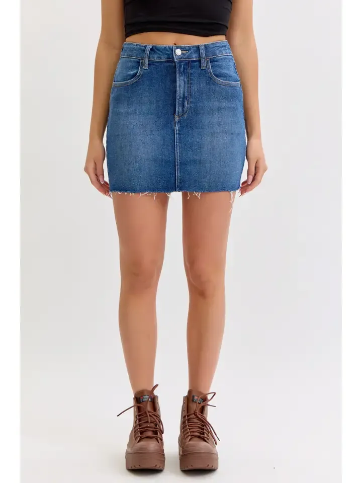 Cello Blue Jean Skirt