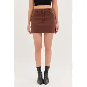 Cello Brown Skirt