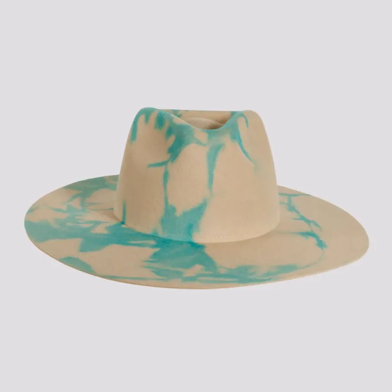 American Hat Blue Tie Dye