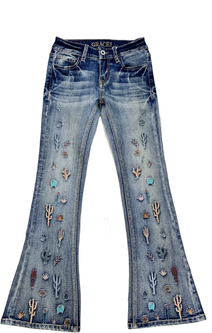 Grace Cactus Jean