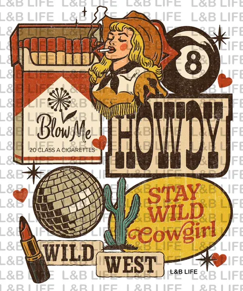 L&amp;b Leopard Black Blow Me