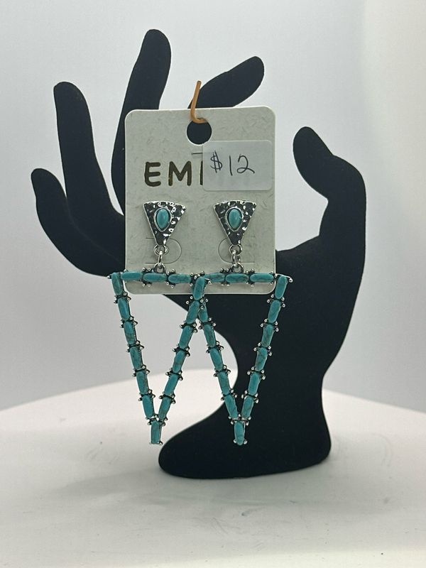 Emma  Turq Arrowhead Ear