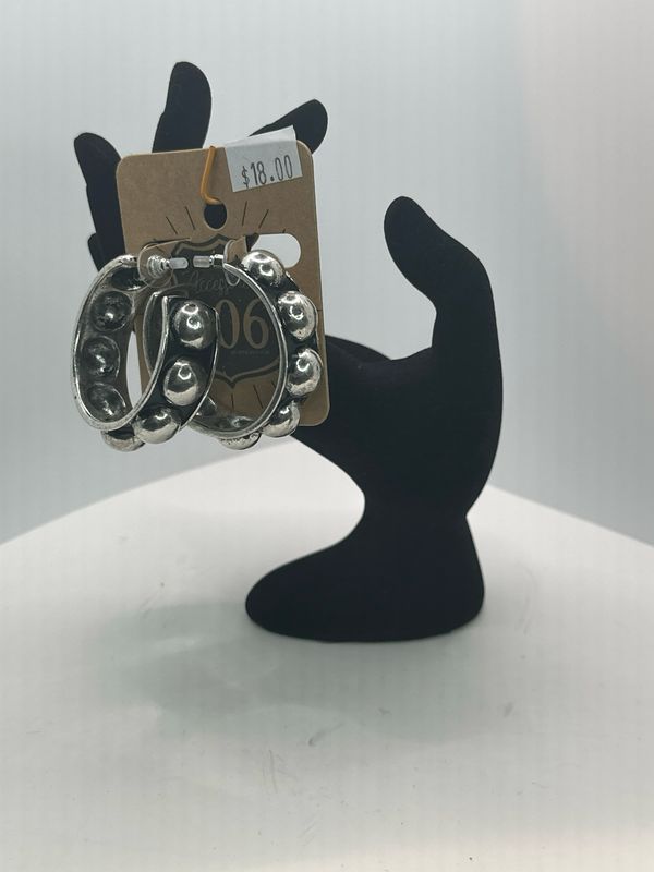 Western Hoop Earring