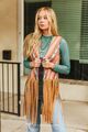 Lucky Serape Fringe Vest