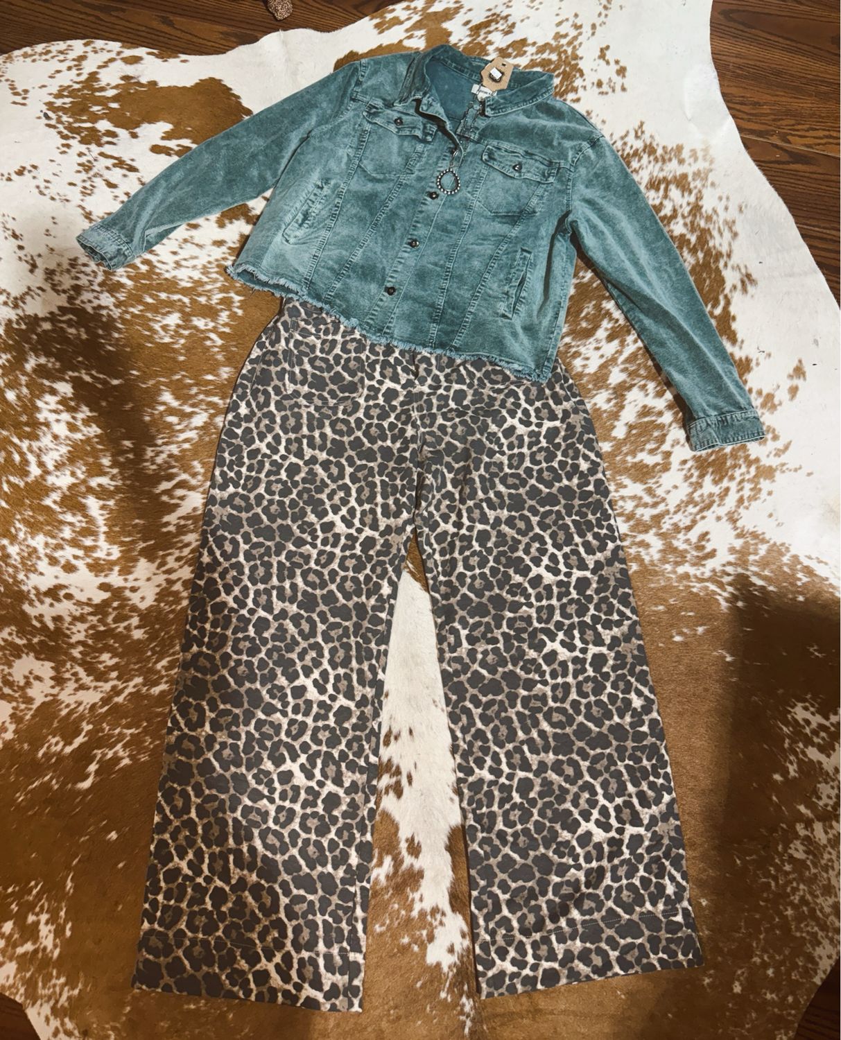 Adore Green Cord Jacket