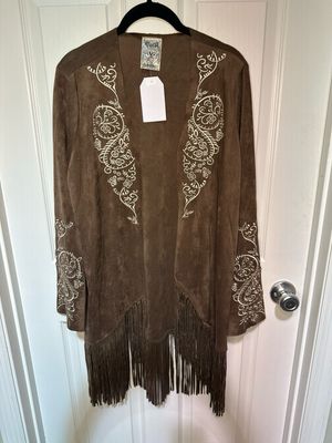 Vocal Brown Suit Jacket Embro