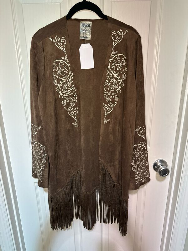 Vocal Brown Suit Jacket Embro