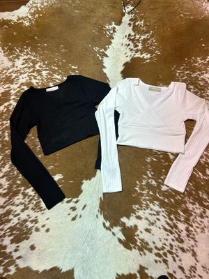 Zenana Ribbed Cropped Top