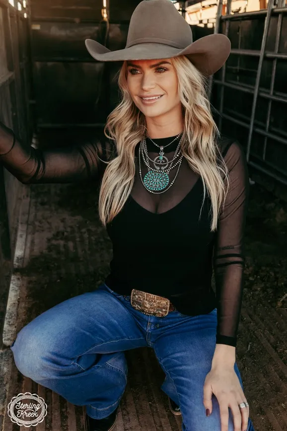 Sterling Kreek Night Sky Mesh TOP