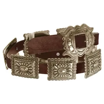 Joia RECTANGLE CONCHO LINK BELT, IW 25017WSHAGO
