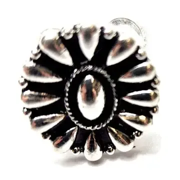 Sw WESTERN CONCHO METAL CUFF RING