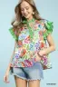 Paisley Floral Top