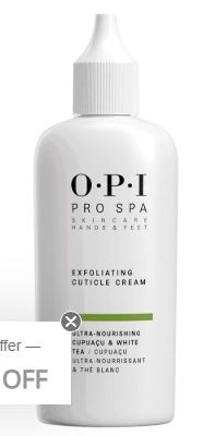 OPI EXFOLIATING CUTICLE CREAM