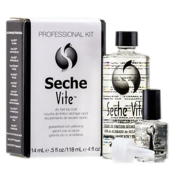 Seche 4oz Quick Dri Top Coat Kit
