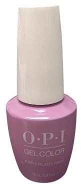 PURPLE PALAZZO PANTS GELCOLOR