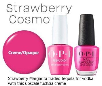 Strawberry Cosmo Lacquer