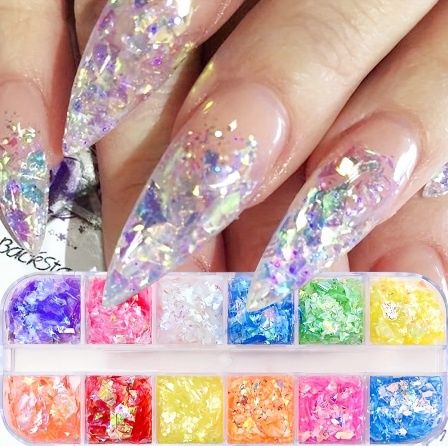 12 color Film Flakes Kit