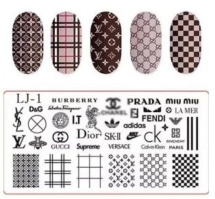 Nail Art Stamping Plates