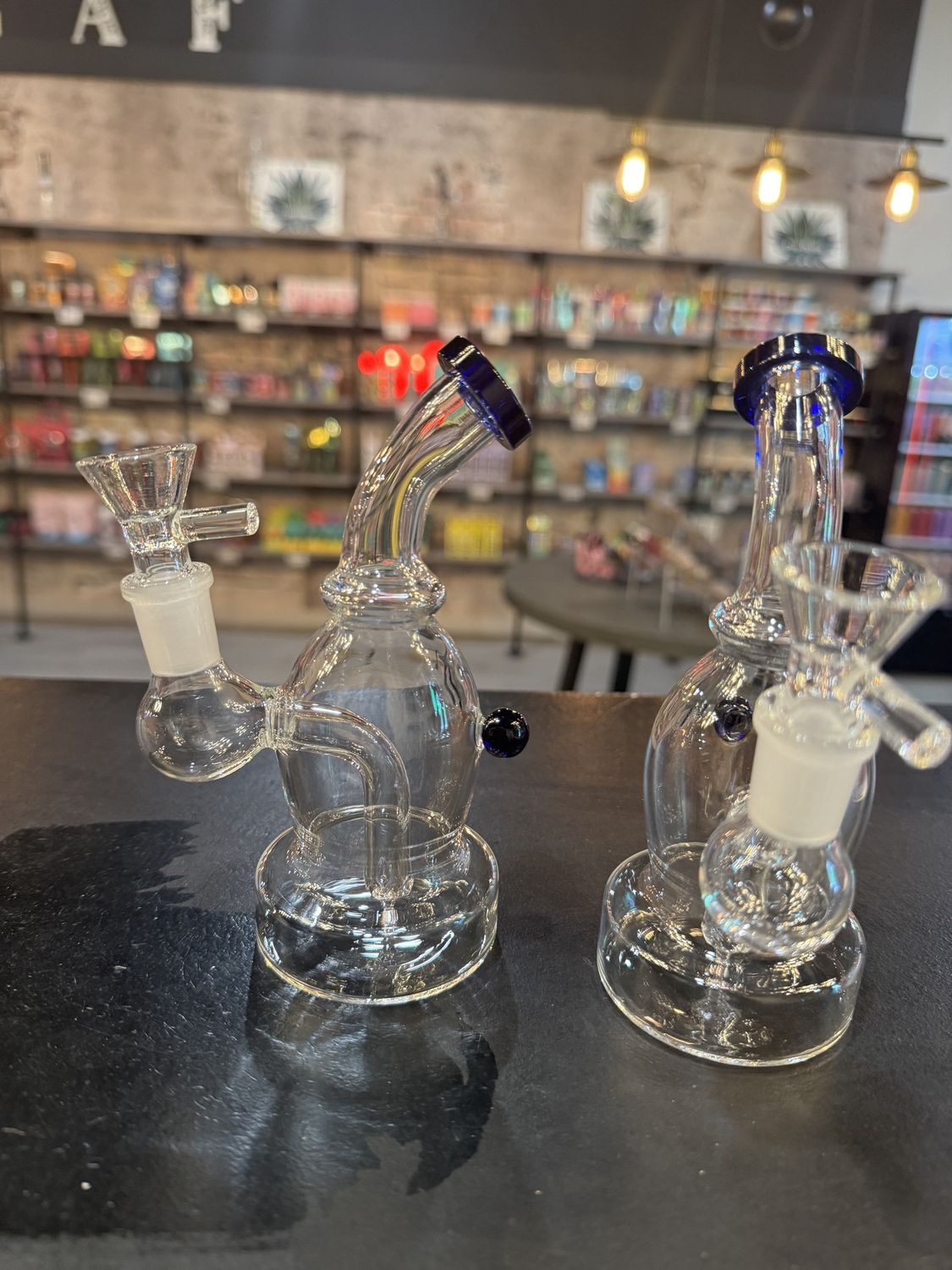 Mini Clear Glass Dab Rig