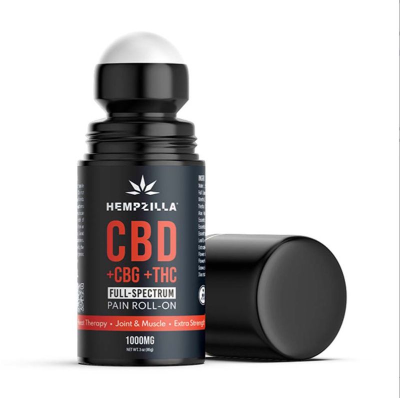 HEMPZILLA FULL SPECTRUM PAIN ROLL-ON | 1000MG