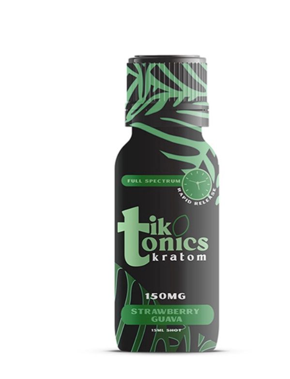 Tik Tonics Kratom Shot Strawberry Guava | 150mg