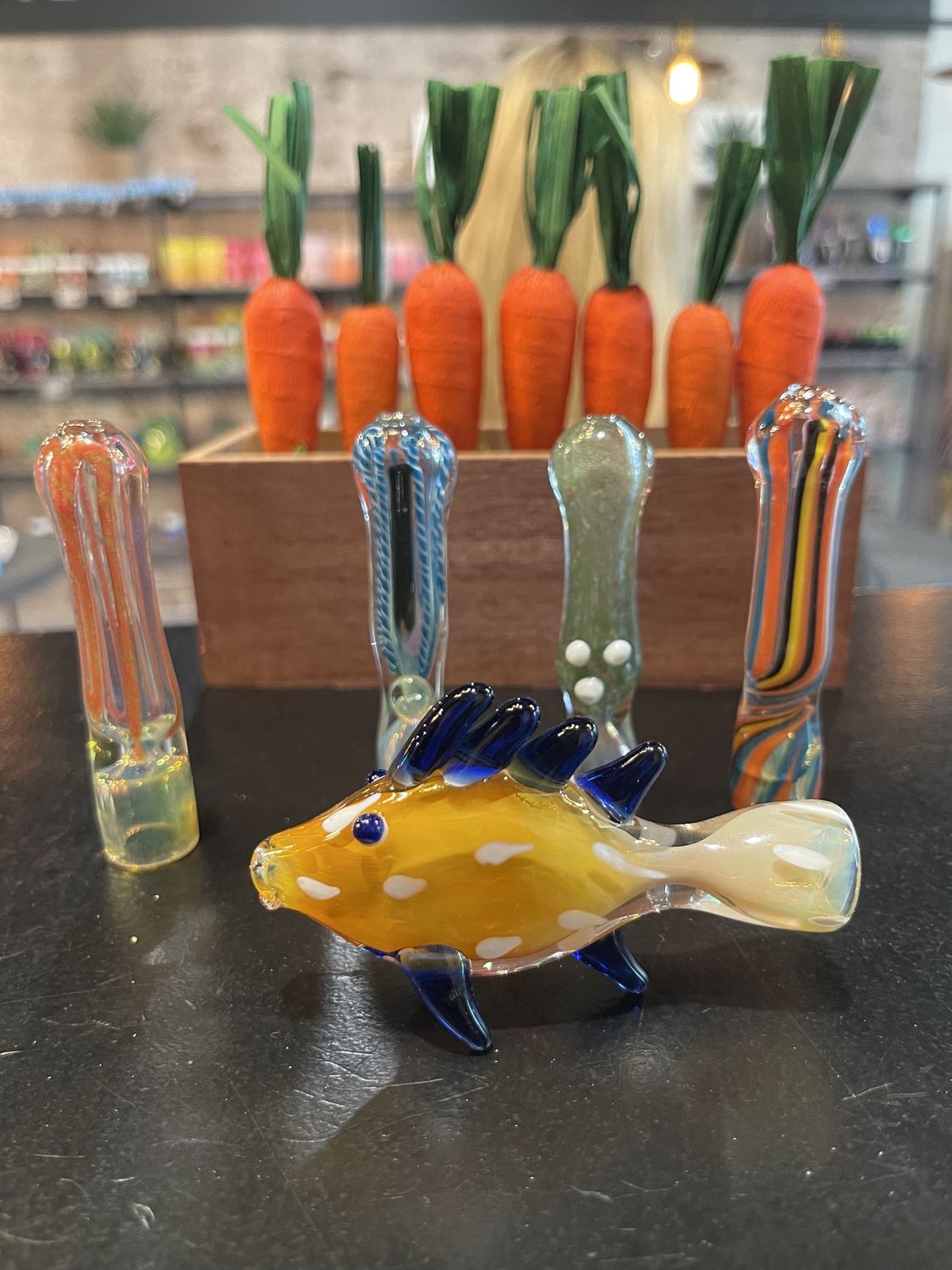 Treasure Glass Chillum Pipe