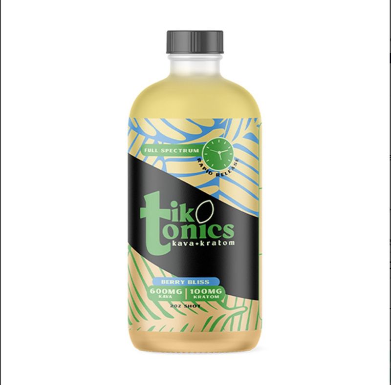 Tik Tonics Kava + Kratom Shot | 2oz