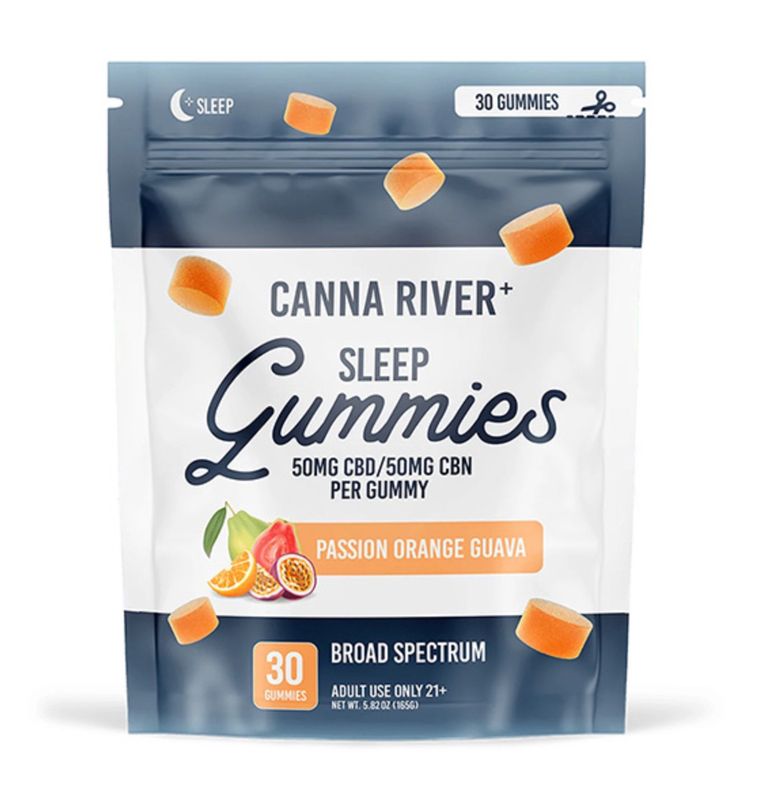 CANNA RIVER BROAD SPECTRUM SLEEP GUMMIES | 30 COUNT