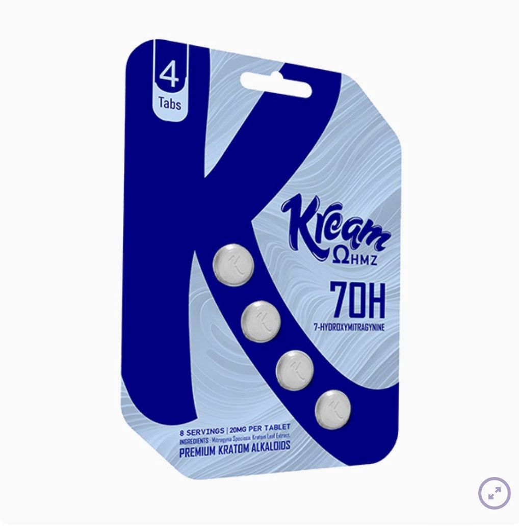 KREAM 7-OH TABLETS | 4 COUNT, Pack Size:: 4 Count
