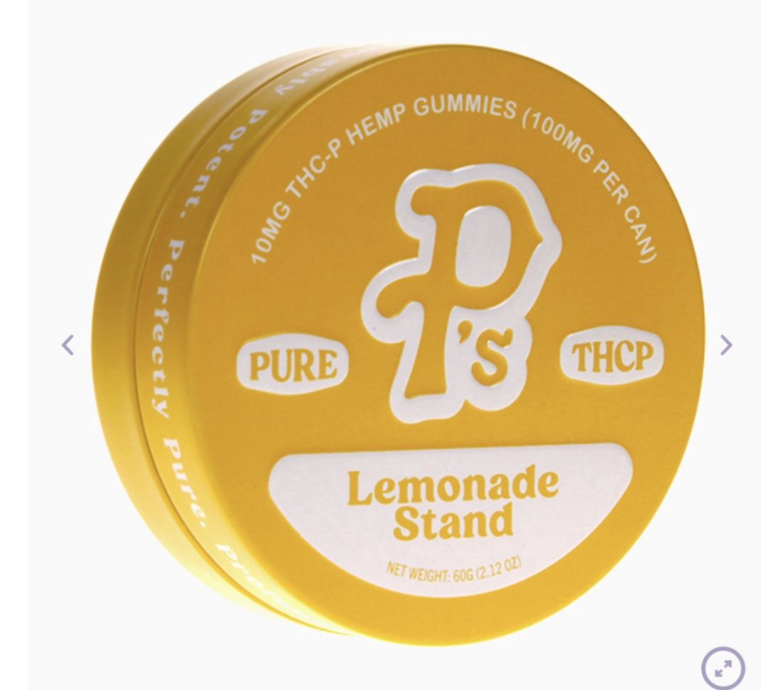 PUSHIN P’S PURE THC-P GUMMIES | 10 COUNT, Flavor: Lemonade stand