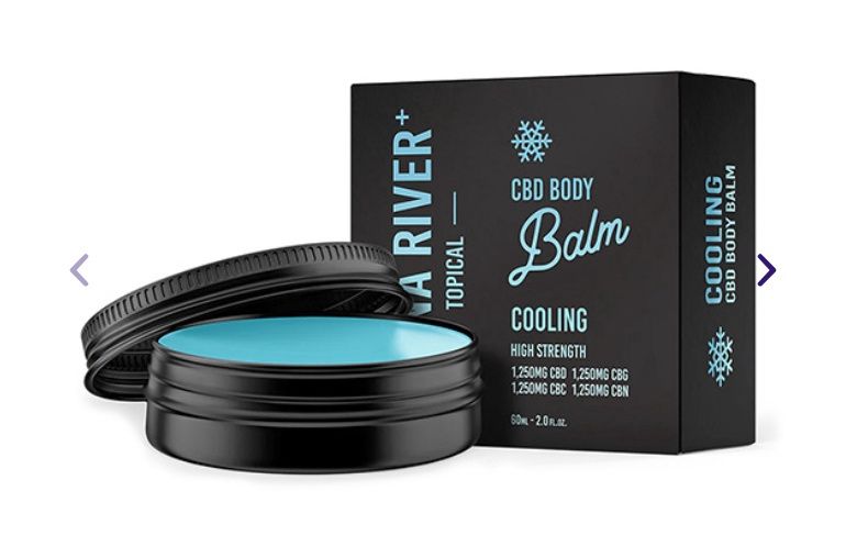 Canna River CBD Body Balm, Scent: Cooling