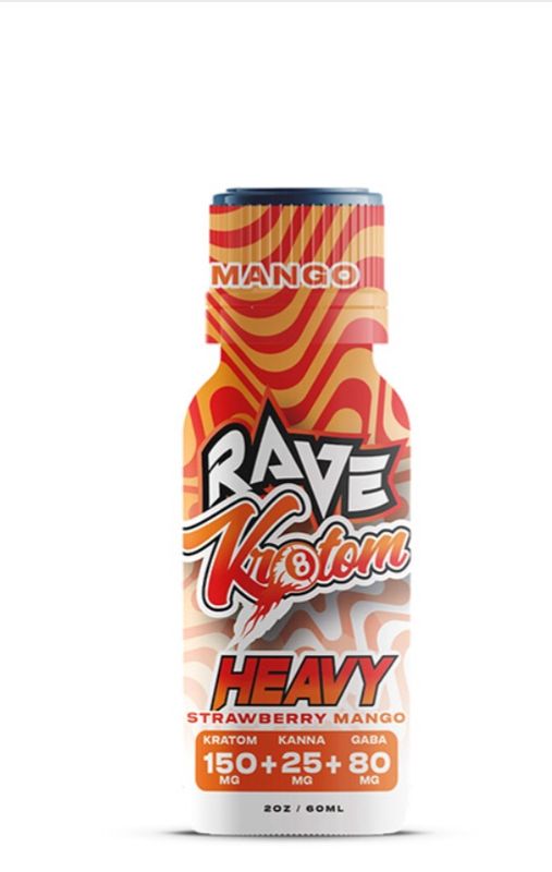 Rave Kratom Target Shot 2 oz | numb / heavy