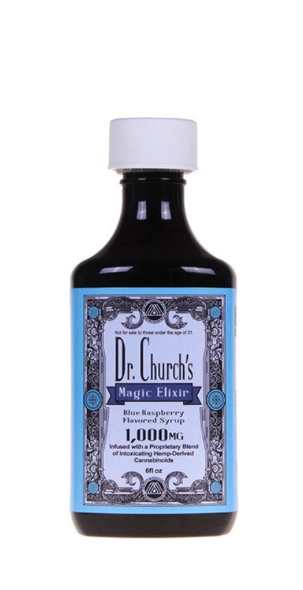 Dr Church Magic Elixir Syrup | 1000mg, Flavor:: Blue Raspberry
