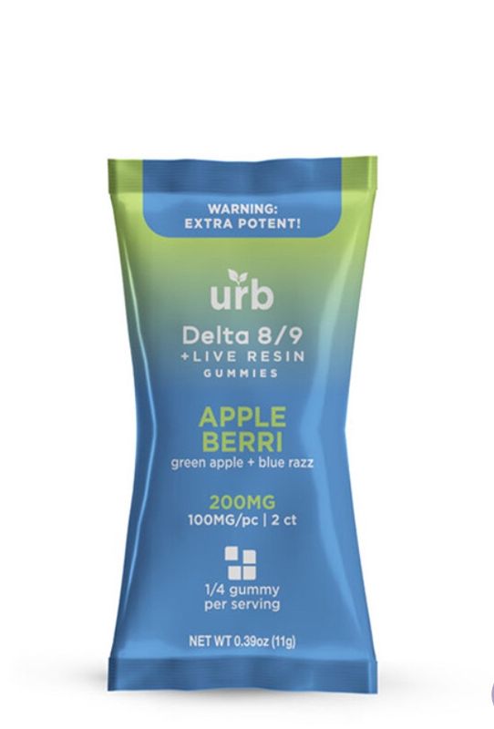 URB Delta 8/9 Gummies | 2 Count