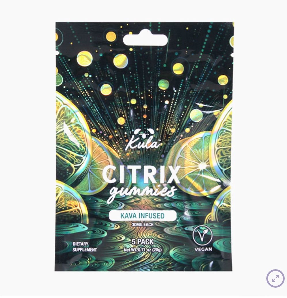 KULA KAVA INFUSED CITRIX GUMMIES | 5 COUNT, Flavor:: Citrix Gummies