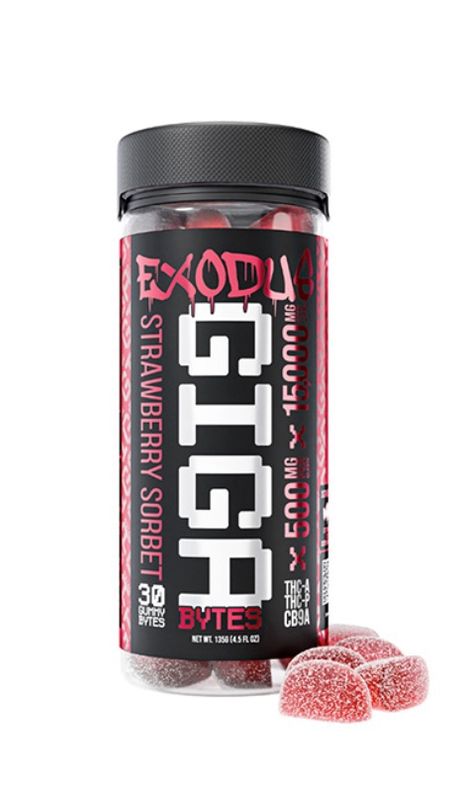 Exodus Gigabytes Gummies | (30ct) 15000mg